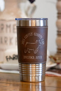 Leather Wrap Tumbler