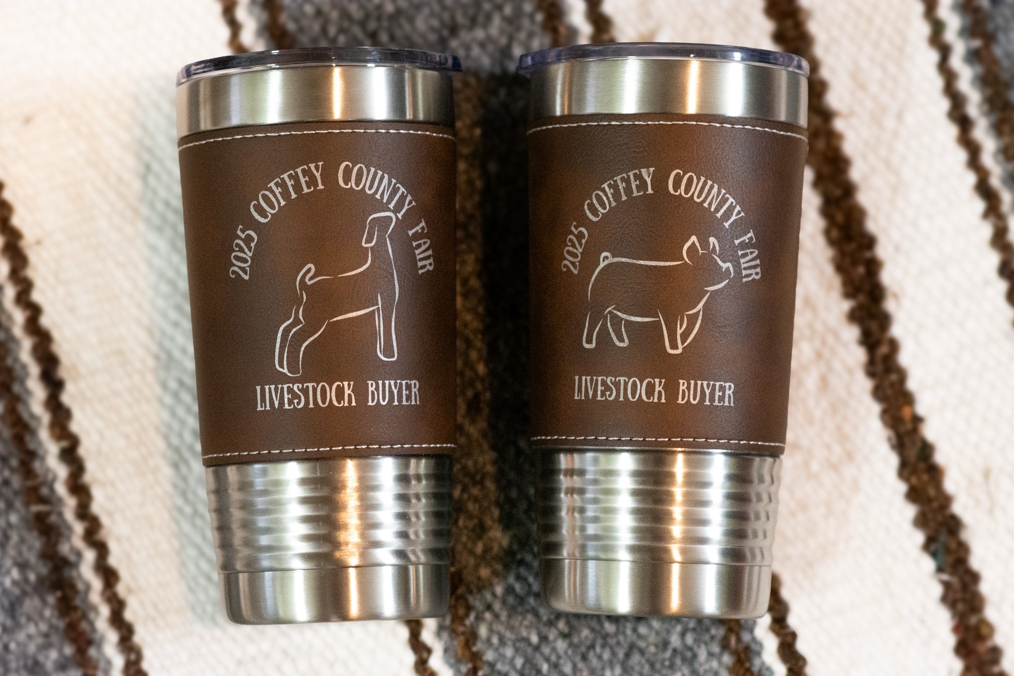 Leather Wrap Tumbler