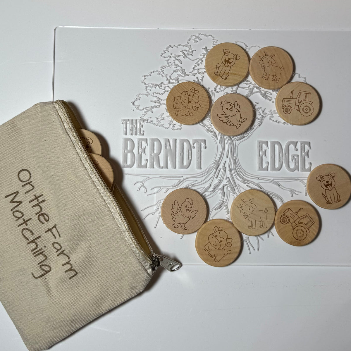 Wooden Matching Games
