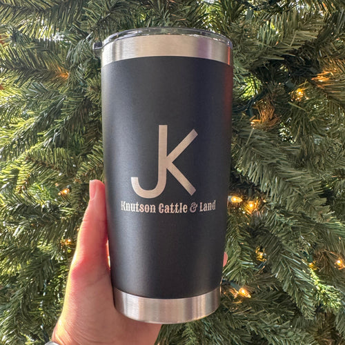 20oz Custom Engraved Stainless Steel Tumbler