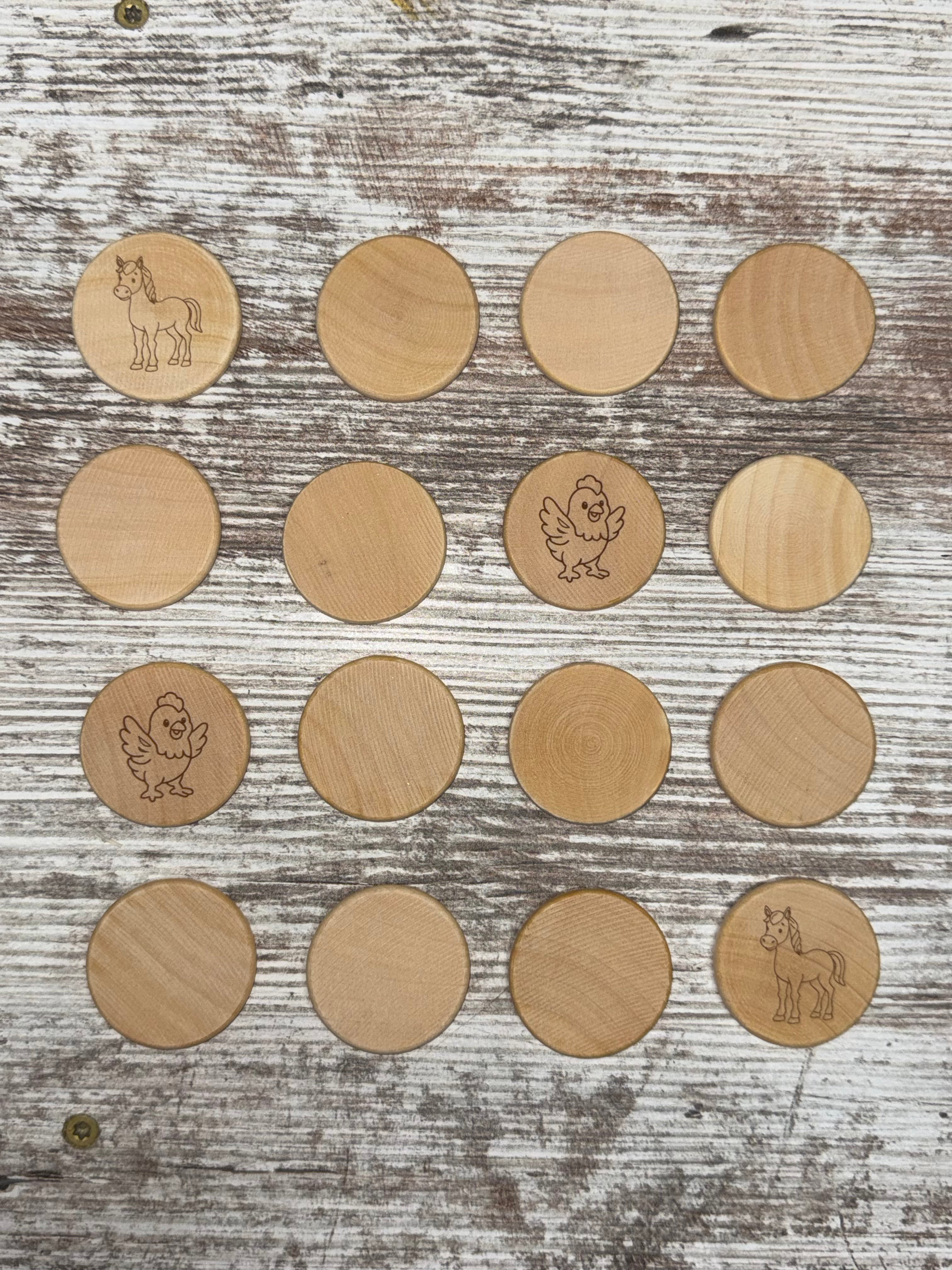 Custom Cut &amp; Engraved Wooden Games — Personalized Play, Anywhere