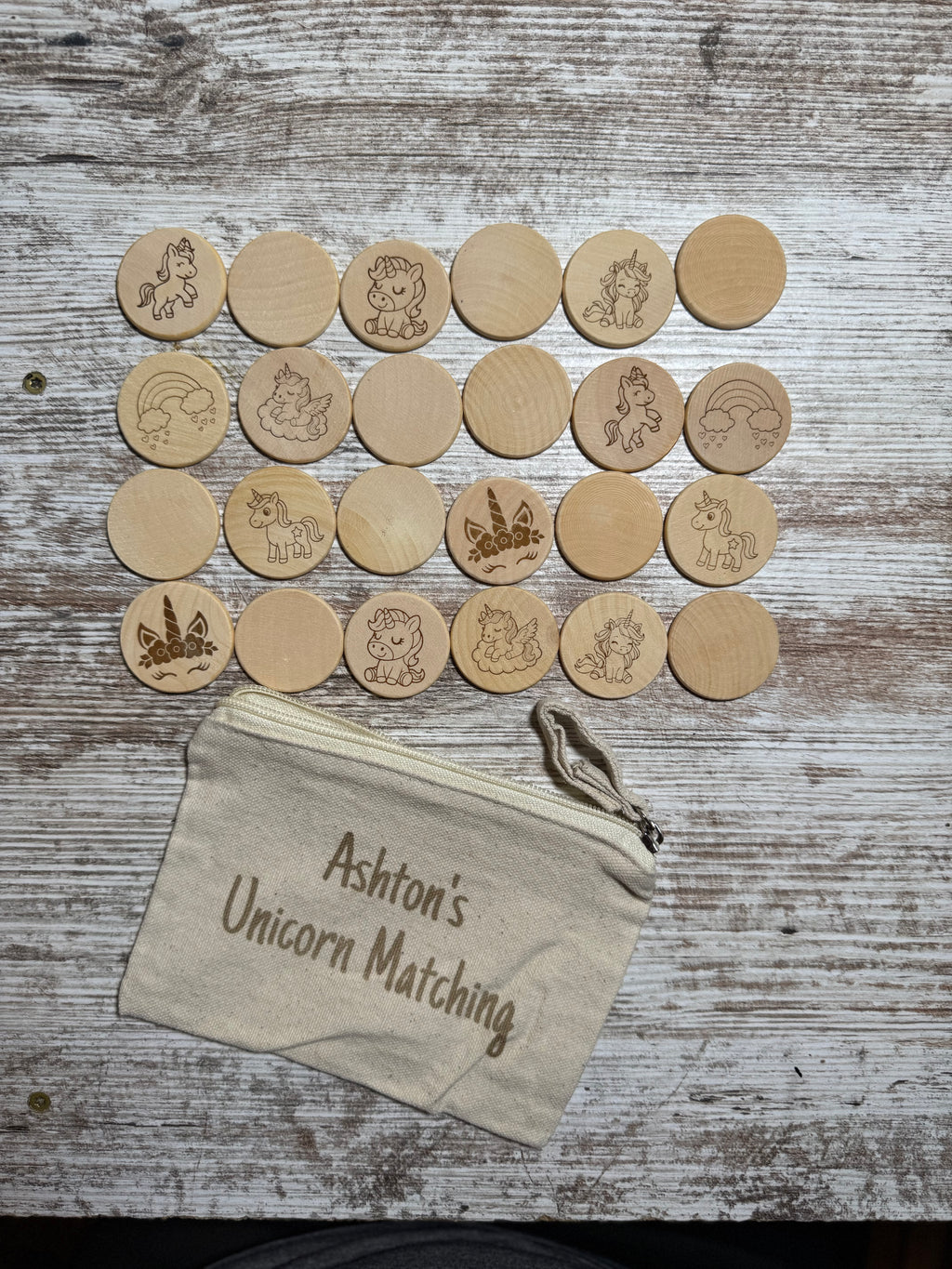 Custom Cut &amp; Engraved Wooden Games — Personalized Play, Anywhere