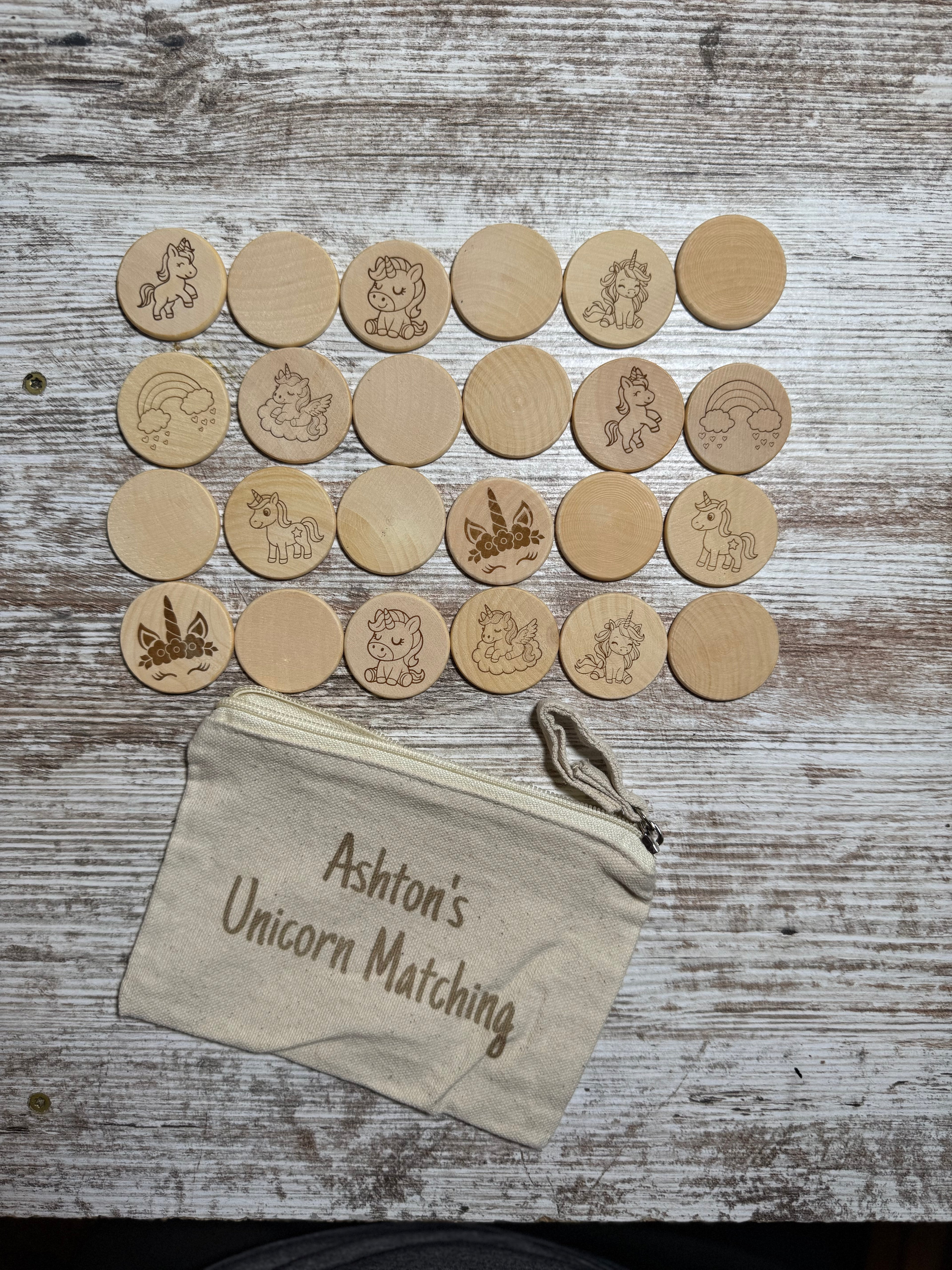 Custom Cut &amp; Engraved Wooden Games — Personalized Play, Anywhere