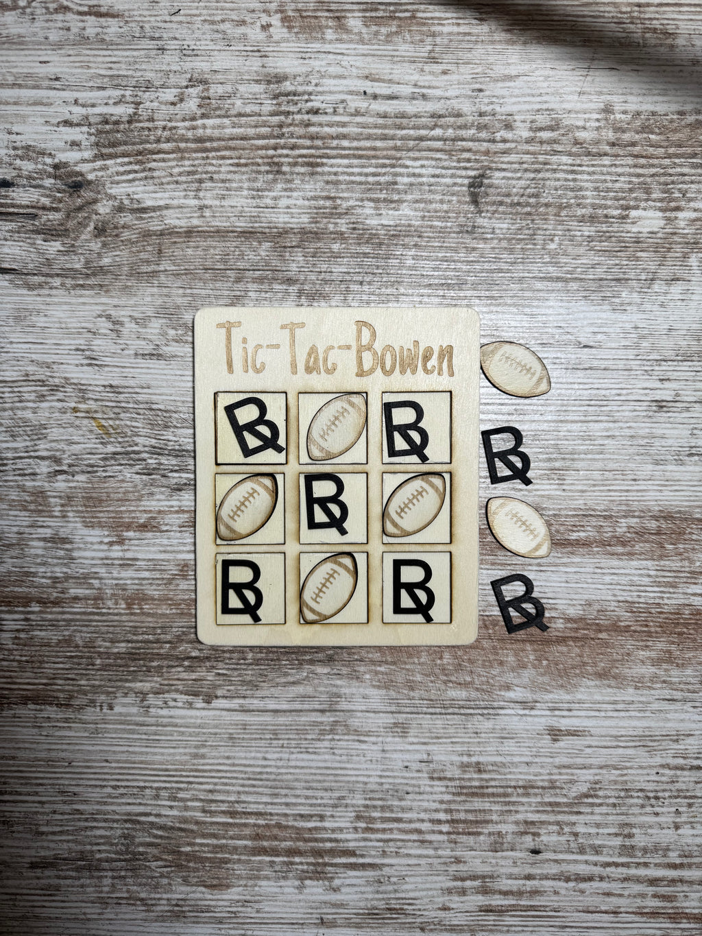 Custom Cut &amp; Engraved Wooden Games — Personalized Play, Anywhere