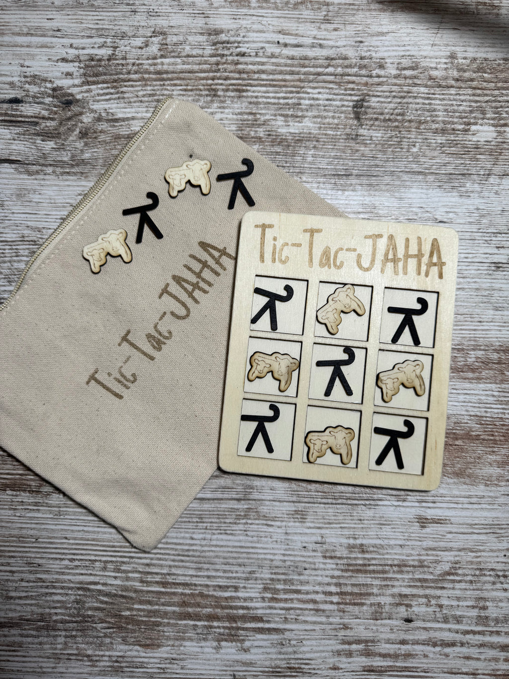 Custom Cut &amp; Engraved Wooden Games — Personalized Play, Anywhere