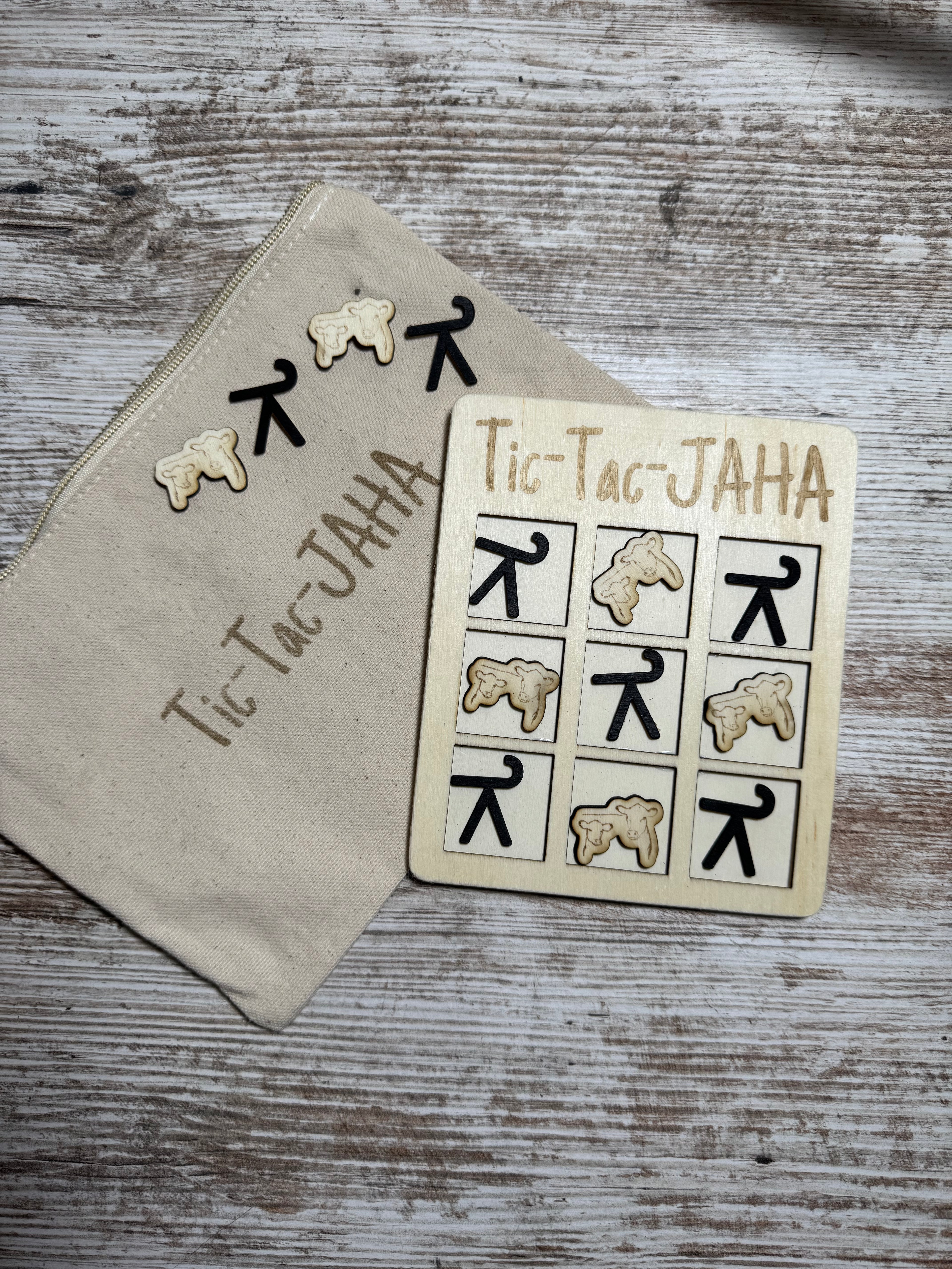 Custom Cut &amp; Engraved Wooden Games — Personalized Play, Anywhere