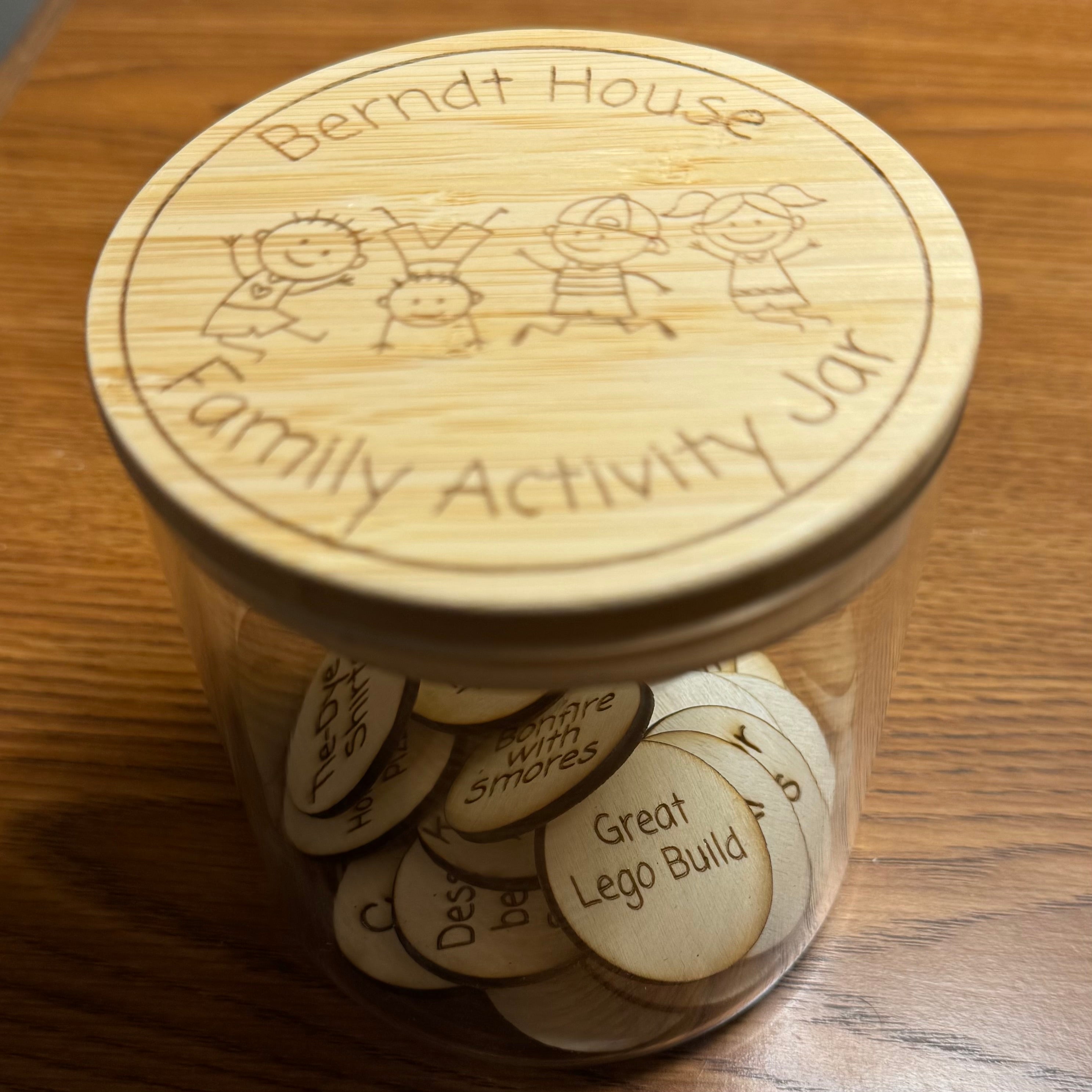 🎲 Family Fun Night Activity Jar