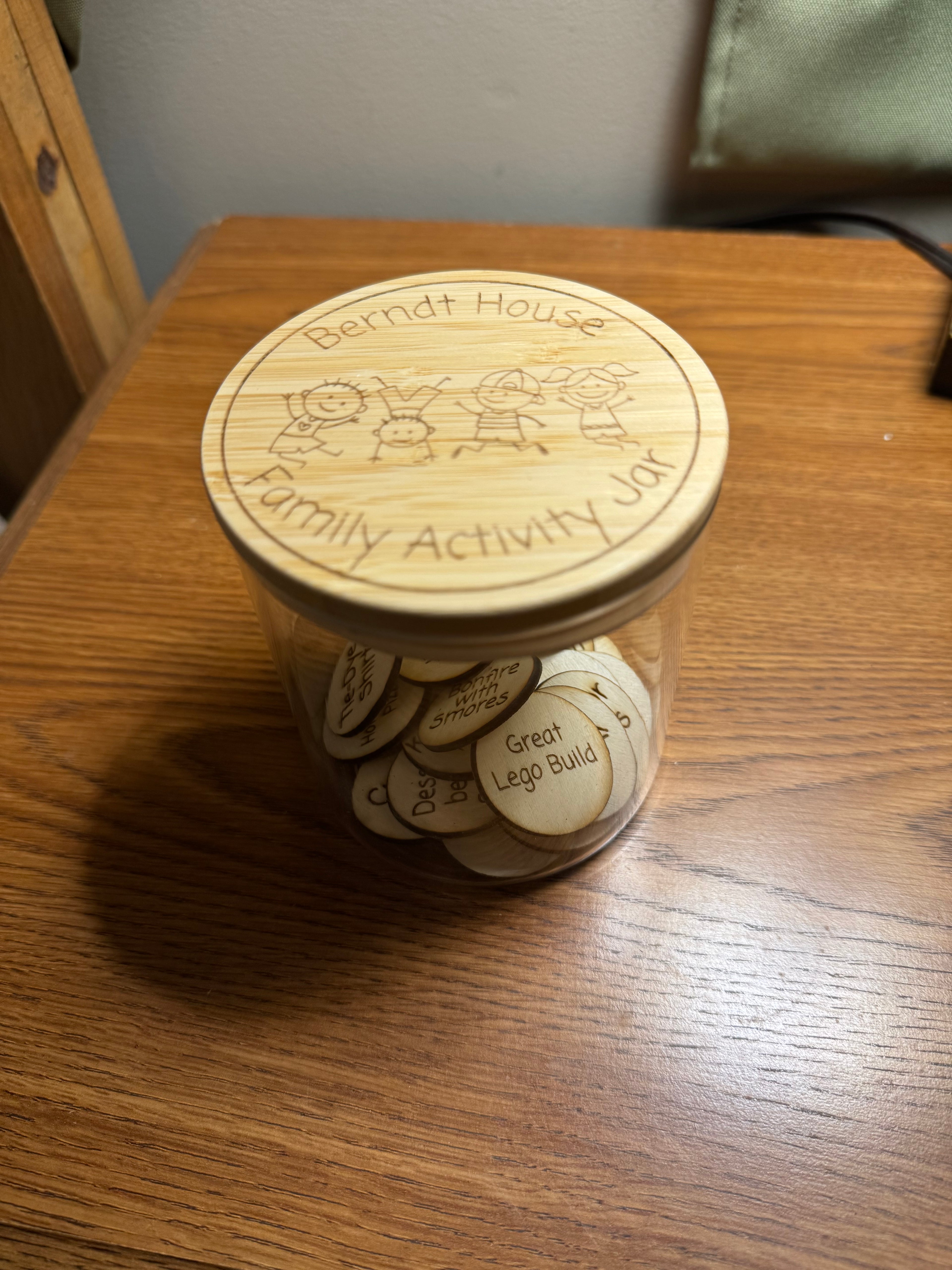 🎲 Family Fun Night Activity Jar