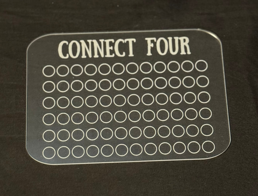 🎒 Acrylic Travel Games 4-Pack