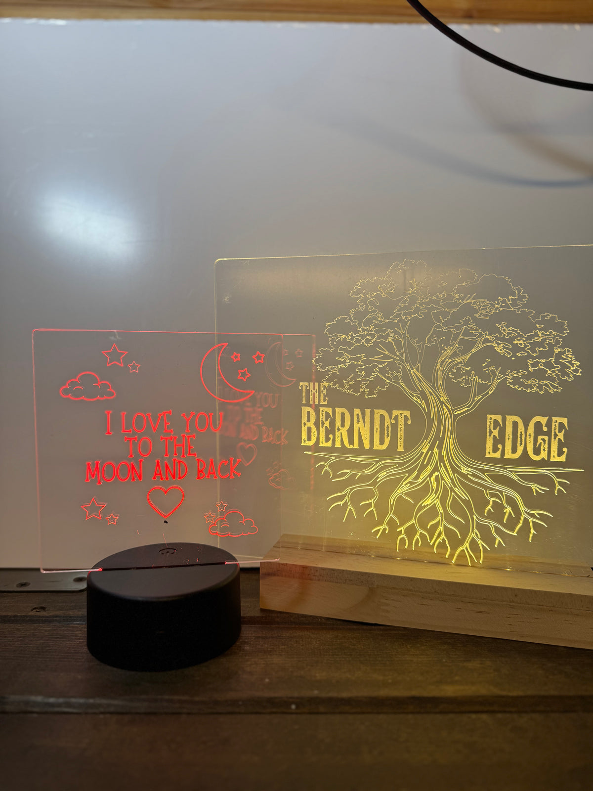 Acrylic Night Lights