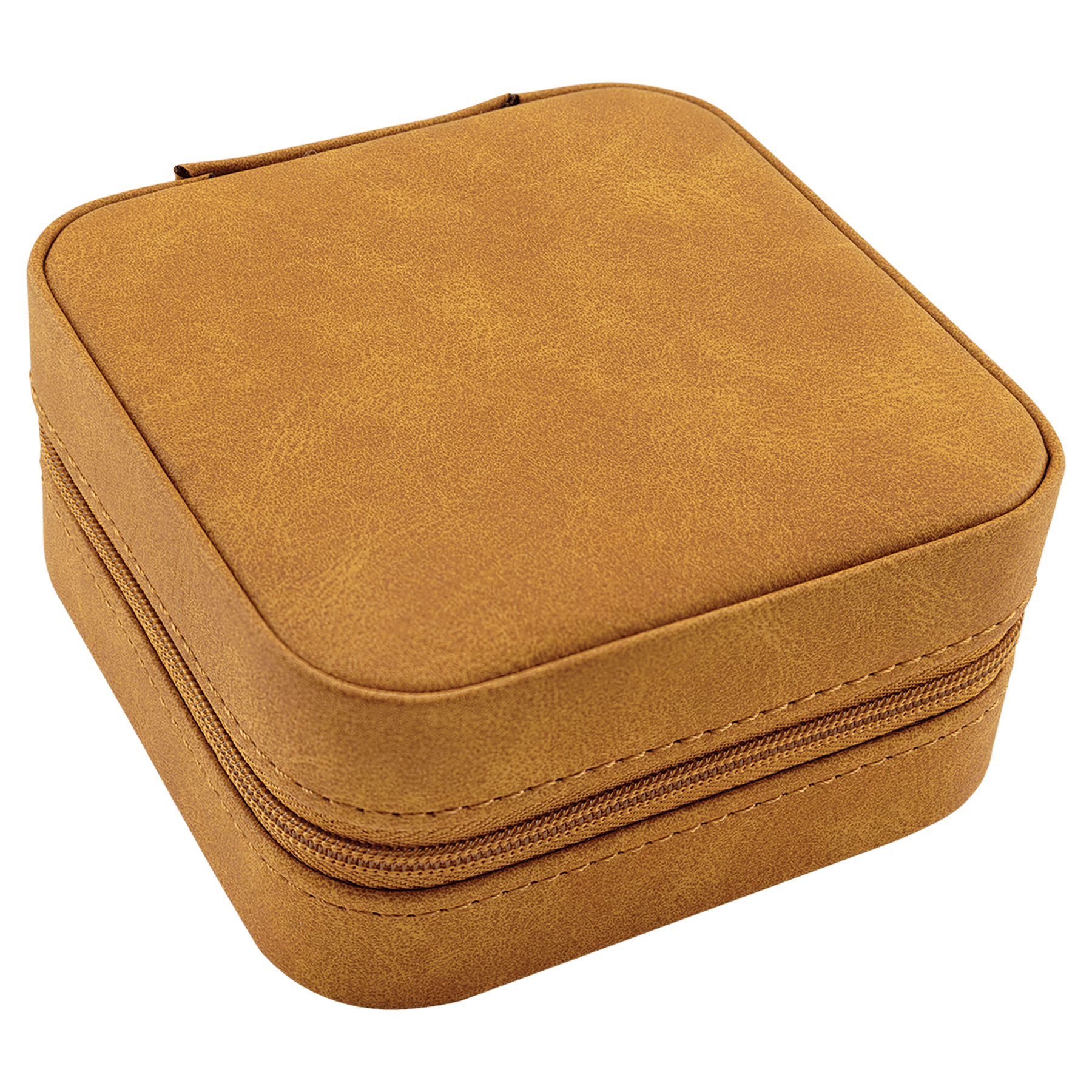 Custom Engraved Leatherette Travel Jewelry Box