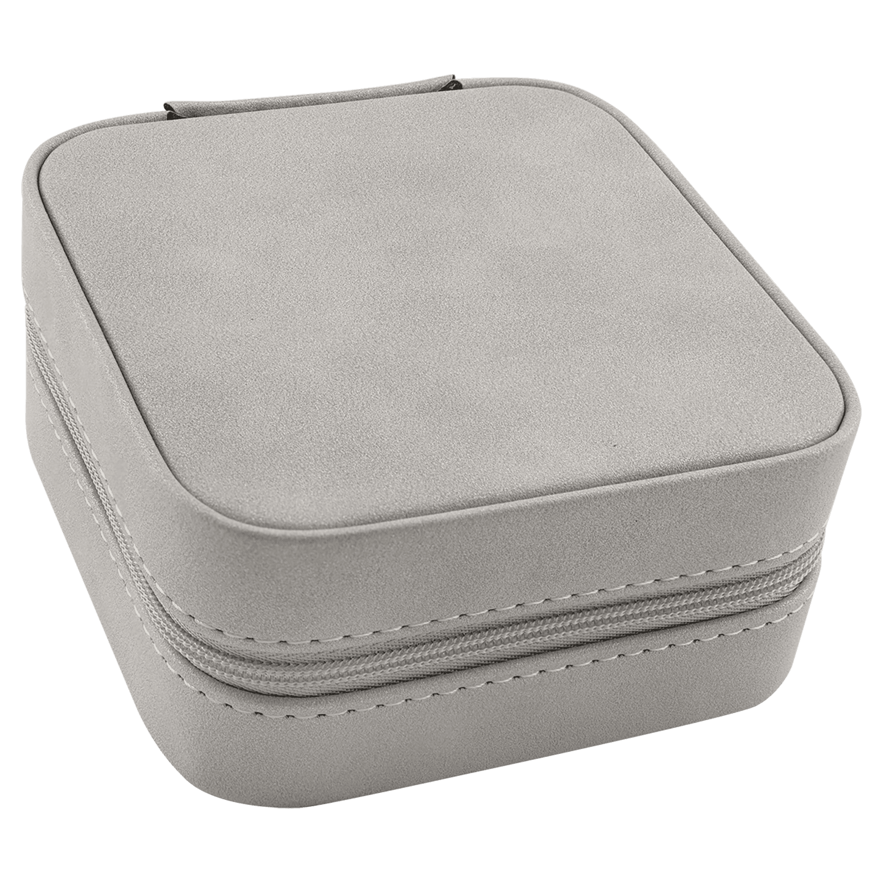 Custom Engraved Leatherette Travel Jewelry Box