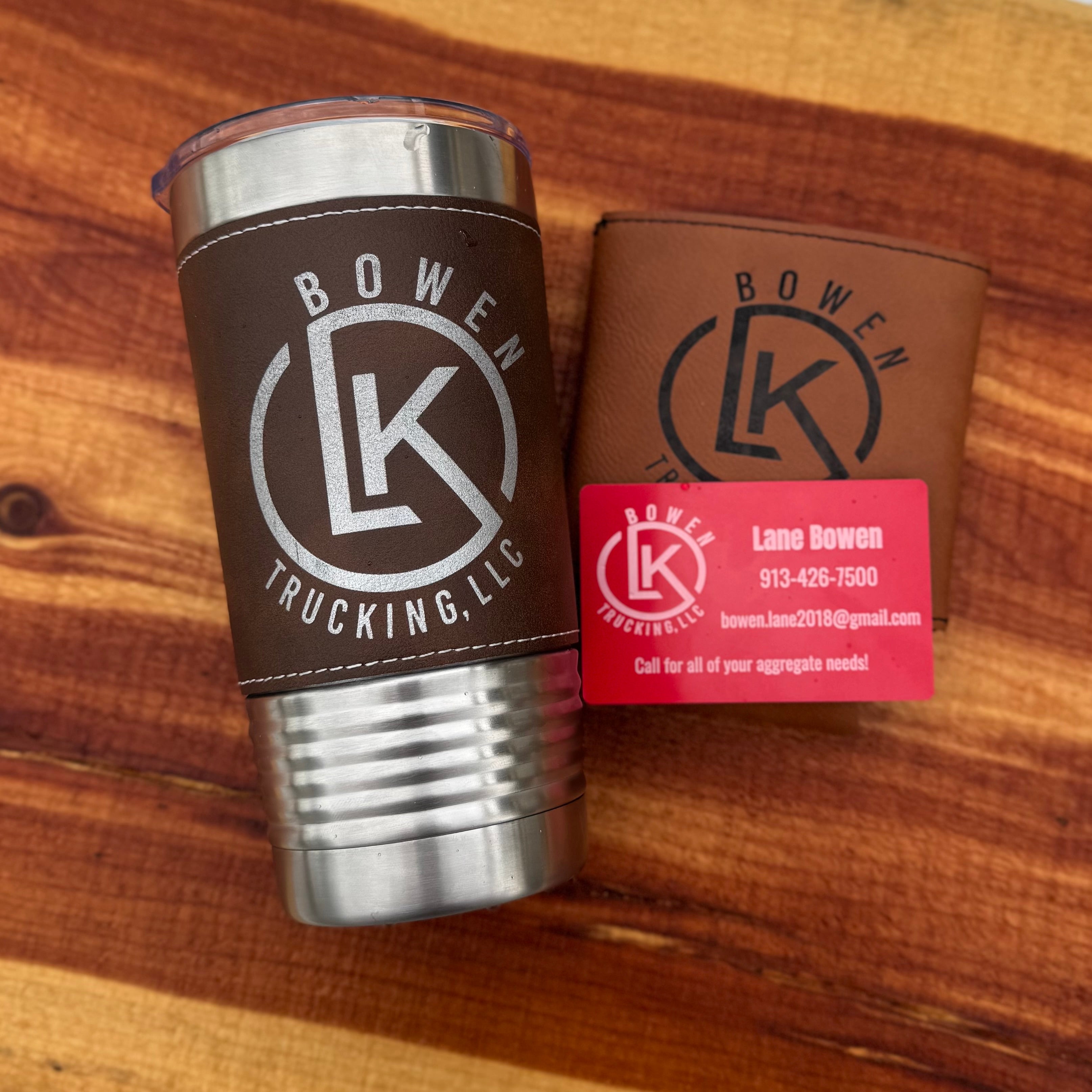 Custom Engraved Aluminum Business Cards